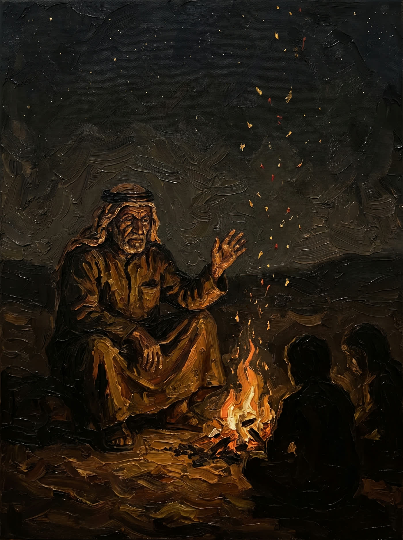 Emirati Poetry: cover artwork of the collection