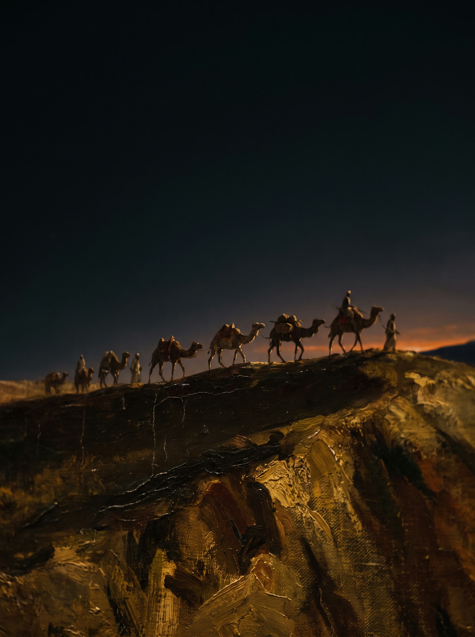 Caravan at Dusk, from the The Desert collection