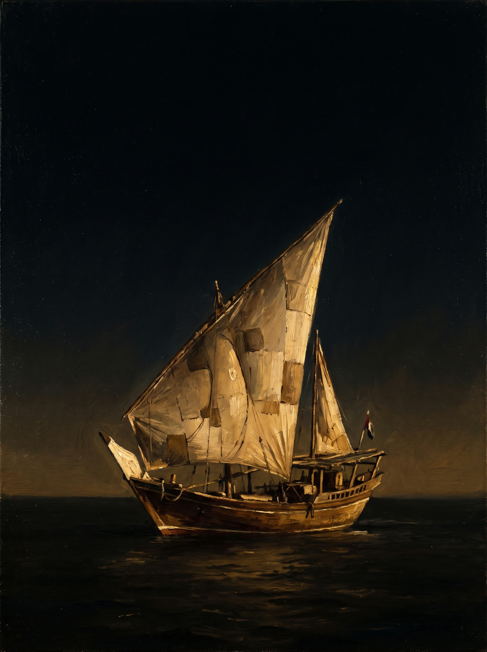 Last Light on the Dhow, from the Culture collection